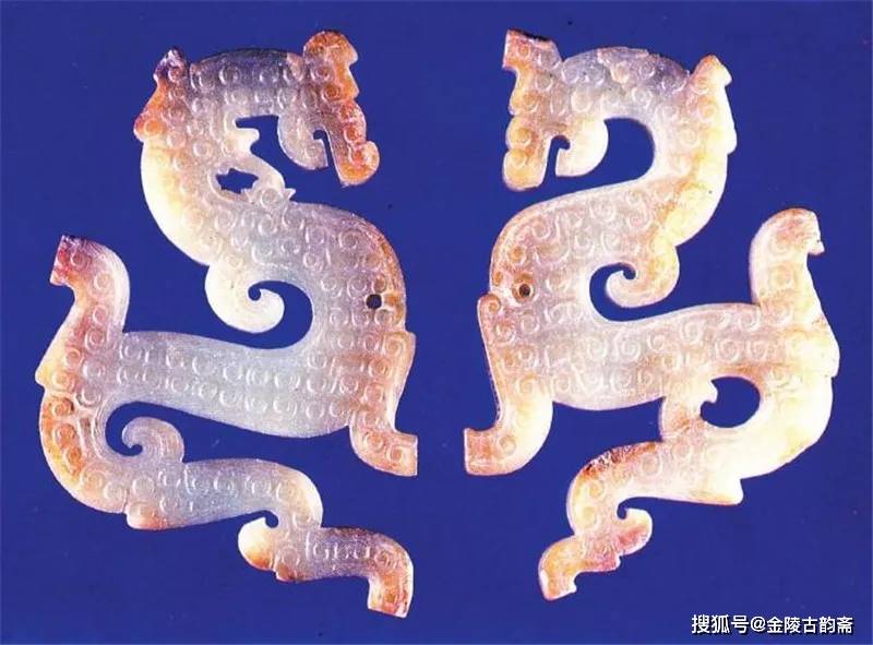 战国龙虎挂玉佩（战国龙形玉佩拍卖记录）